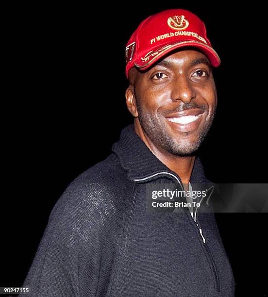 Actor John Salley attends Greg Gorman's 60th Birthday Party on August 28, 2009 in Hollywood, California.