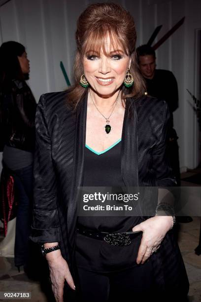 Jackie Collins attends Greg Gorman's 60th Birthday Party on August 28, 2009 in Hollywood, California.