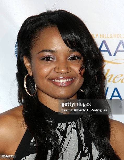 Actress Kyla Pratt arrives at the 19th NAACP Theatre Awards held at the DGA theater on August 31, 2009 in West Hollywood, California.