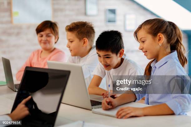Kid Write Code 239 Girl Writing Code Stock Photos, High-Res Pictures, and Images ...