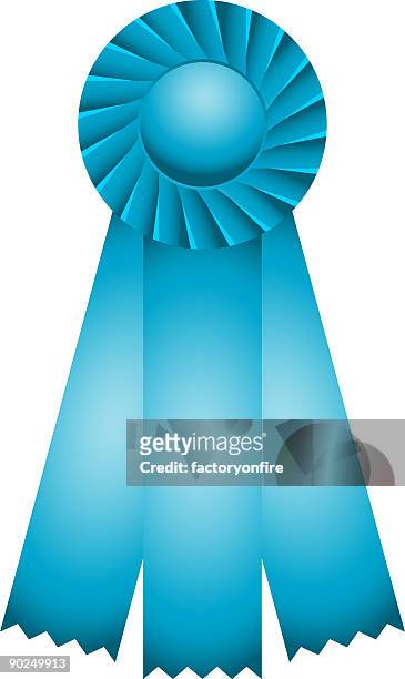 first place ribbon - ribbon sewing item stock illustrations