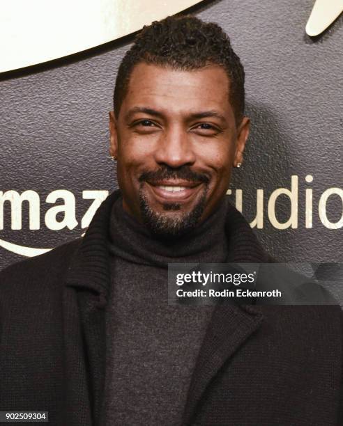 Actor Deon Cole arrives at the Amazon Studios Golden Globes Celebration at The Beverly Hilton Hotel on January 7, 2018 in Beverly Hills, California.