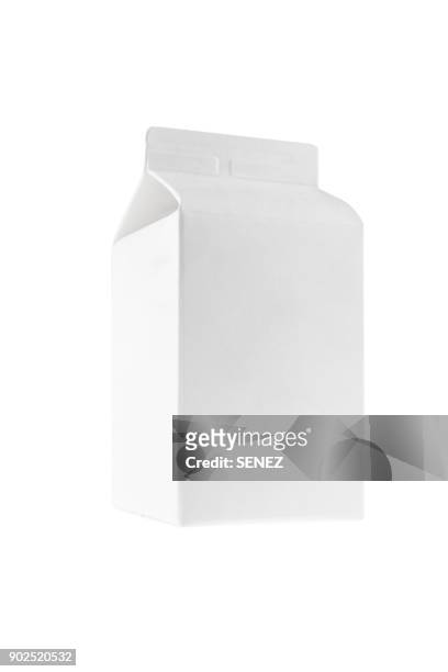 milk box - white box packaging stock pictures, royalty-free photos & images