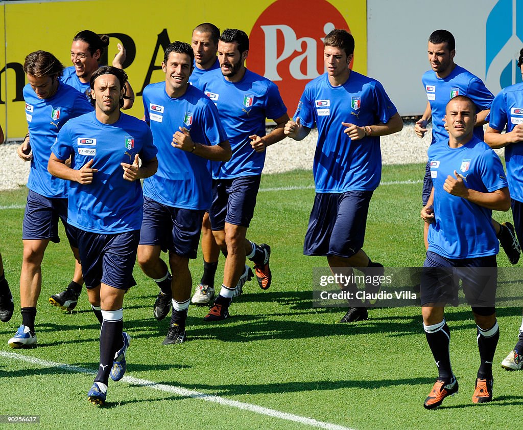 Italy Training & Press Conference