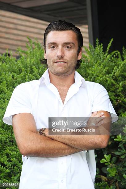 Italian actor Ciro Esposito attends 'La Nuova Squadra II' photocall at the RAI on September 1, 2009 in Rome, Italy.