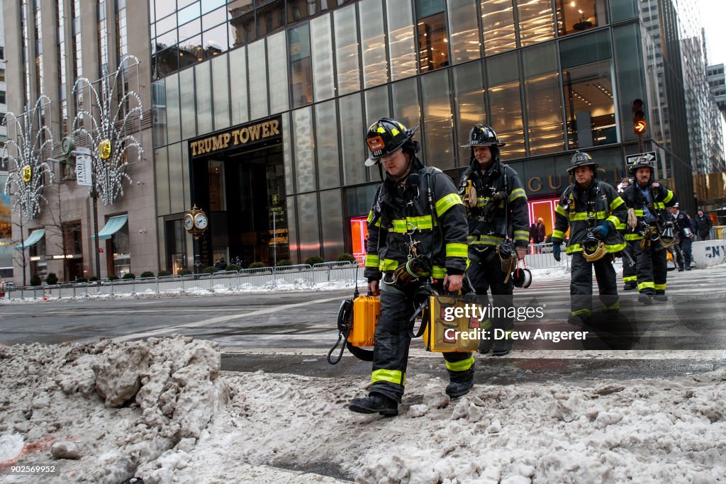 Electrical Fire Breaks Out At Trump Tower