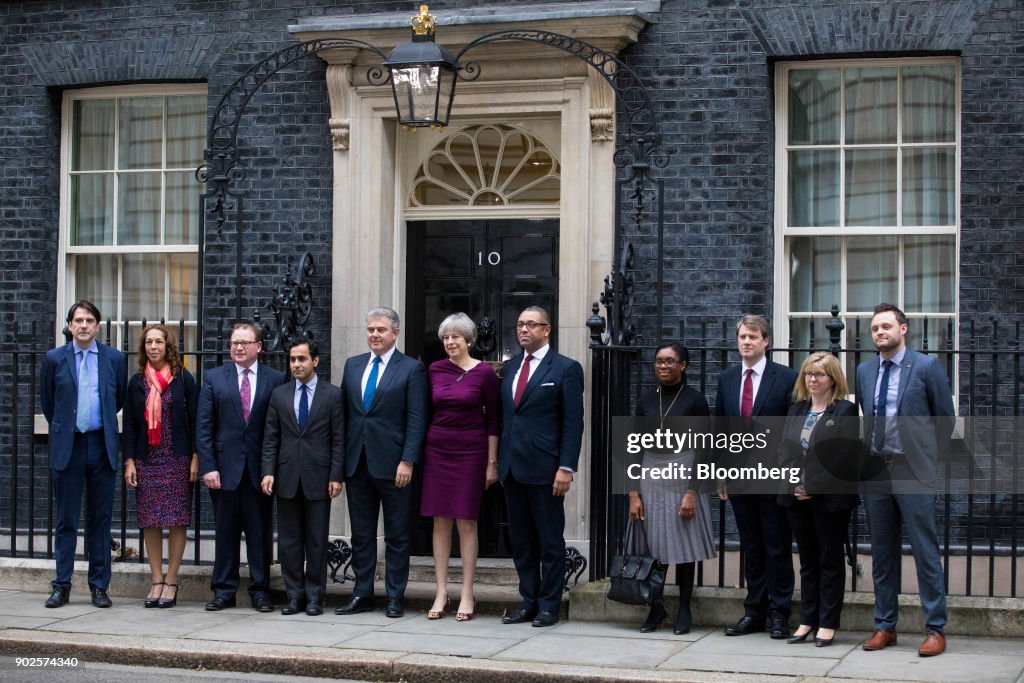 U.K. Prime Minister Theresa May Reshuffles Cabinet