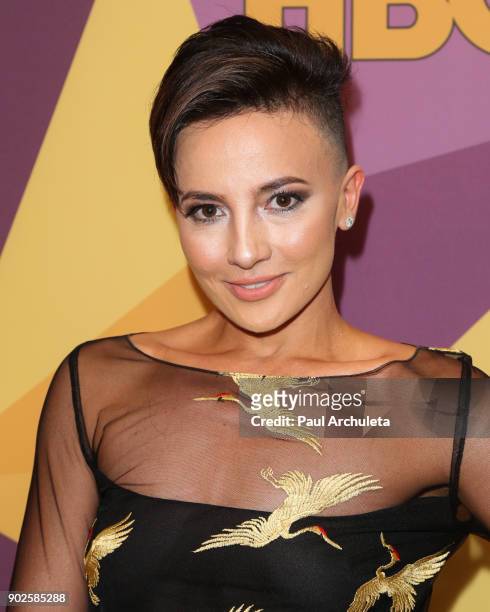 Actress Alin Sumarwata attends HBO's official Golden Globe Awards after party at The Circa 55 Restaurant on January 7, 2018 in Los Angeles,...