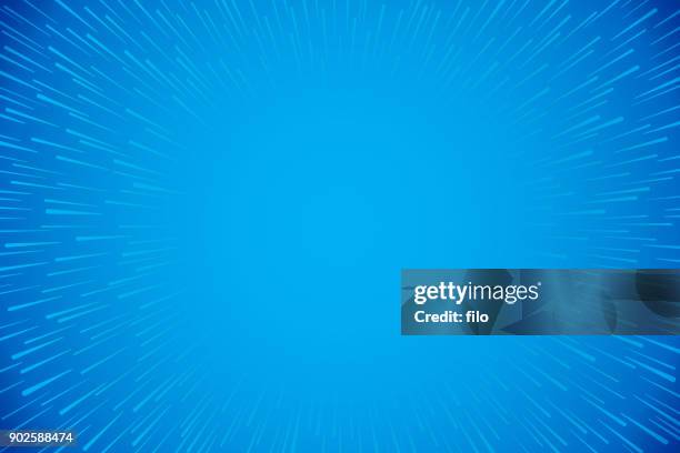 blue burst lines background - full circle vector stock illustrations