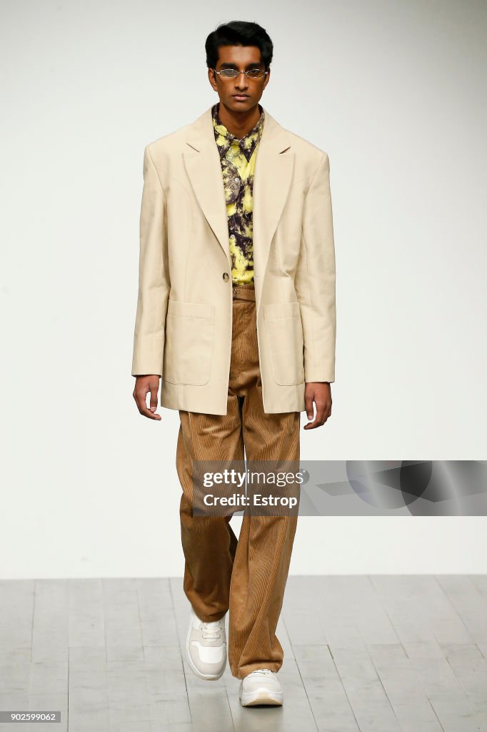 Alex Mullins - Runway - LFWM January 2018