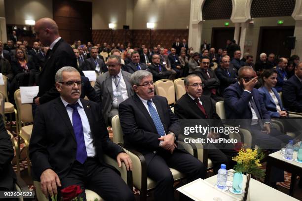 Launch of Alcomsat-1 satellite, in the presence of Prime Minister Ahmed Ouyahia members of the government, executives of the Algerian Space Agency ,...