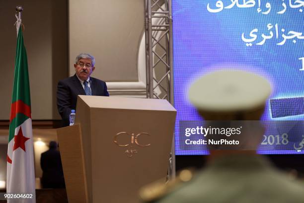 Launch of Alcomsat-1 satellite, in the presence of Prime Minister Ahmed Ouyahia members of the government, executives of the Algerian Space Agency ,...