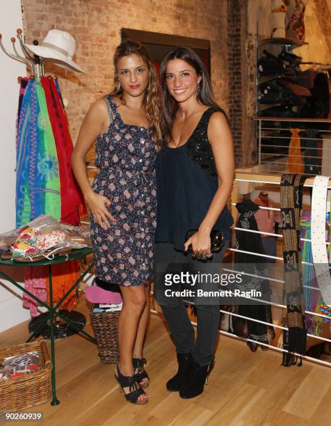 Designers Charlotte Ronson and Shoshanna Guss attends the Housing Works "Last Days Of Summer Editor's Choice" cocktail party and shopping event at...