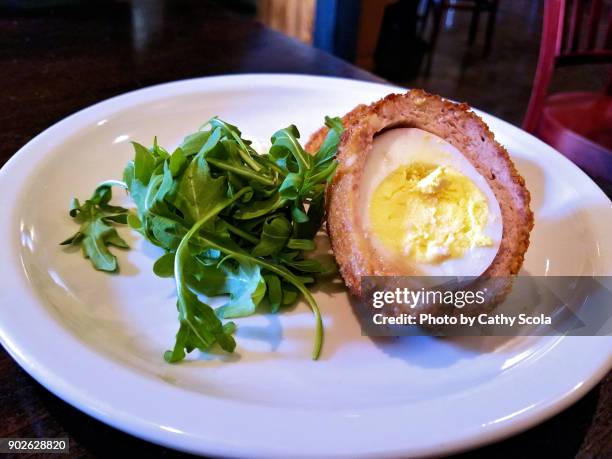 scotch egg - scotch egg stock pictures, royalty-free photos & images