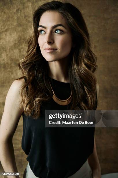 Actor Brooke Lyons of the CW network television show Life Sentence' poses for a portrait during the 2018 Winter TCA Tour at Langham Hotel at Langham...