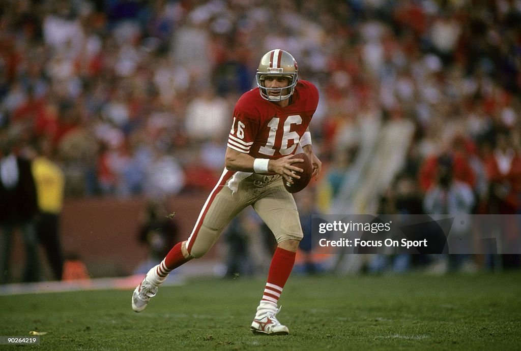 San Francisco 49ers Football - Joe Montana