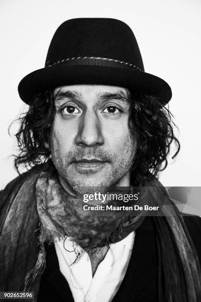 Naveen Andrews from CBS' 'Instinct' poses for a portrait during the 2018 Winter TCA Tour at Langham Hotel at Langham Hotel on January 6, 2018 in...