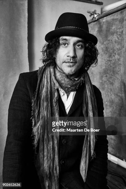Naveen Andrews from CBS' 'Instinct' poses for a portrait during the 2018 Winter TCA Tour at Langham Hotel at Langham Hotel on January 6, 2018 in...