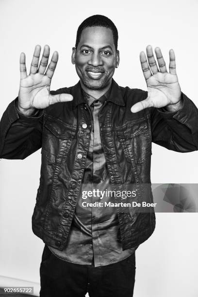 Tony Rock from CBS' 'Living Biblically' poses for a portrait during the 2018 Winter TCA Tour at Langham Hotel at Langham Hotel on January 6, 2018 in...