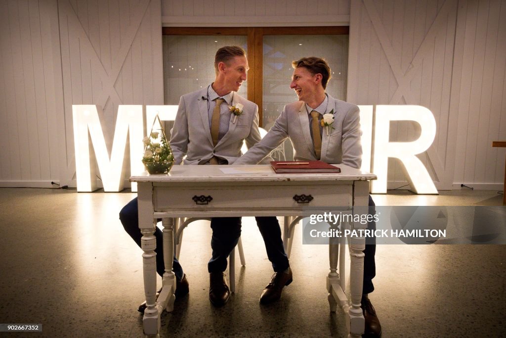 AUSTRALIA-GAY-POLITICS-MARRIAGE
