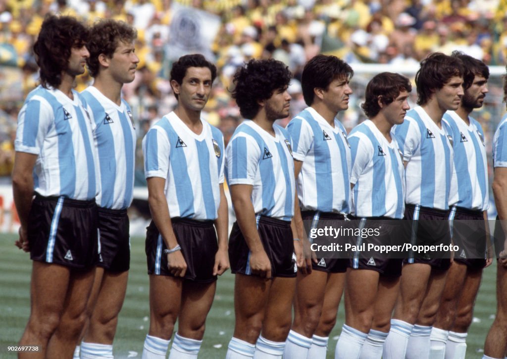 1982 FIFA World Cup - Argentina v Brazil