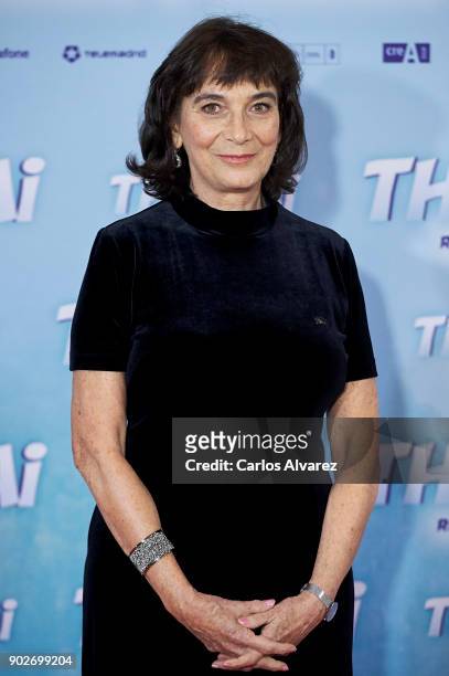 Spanish director Patricia Ferreira attends 'Thi Mai Rumbo a Vietnam' premiere at the Callao cinema on January 8, 2018 in Madrid, Spain.