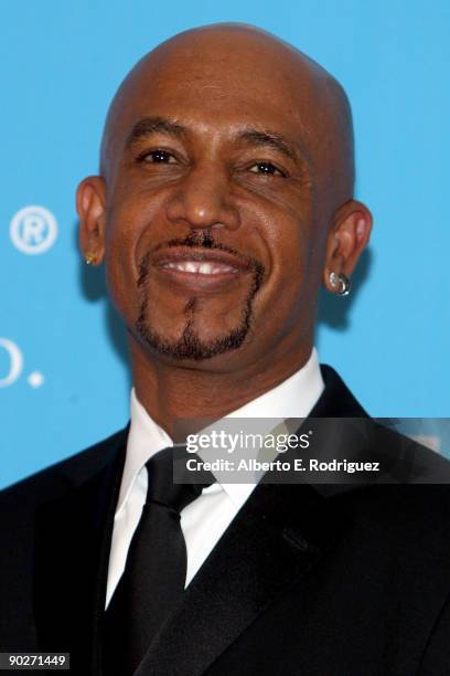 Personality Montel Williams poses in the press room during the 36th Annual Daytime Emmy Awards at The Orpheum Theatre on August 30, 2009 in Los...