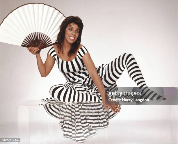 Singer Donna Summer poses for a portrait in 1981 in Los Angeles, California.