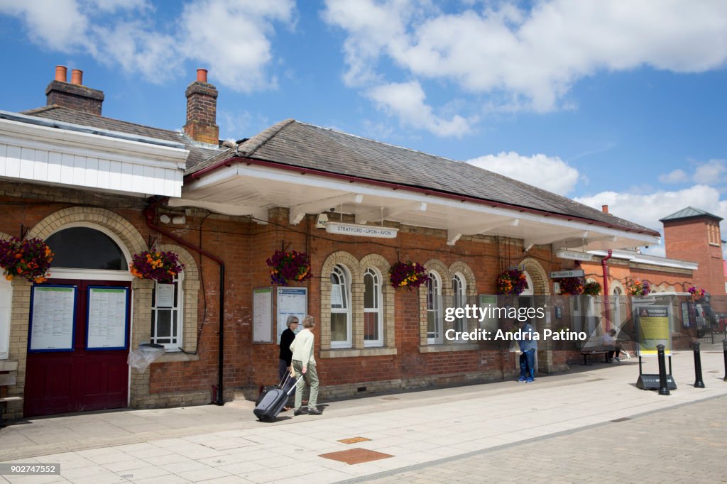 Railroad Station at Stratford-Upon-Avon