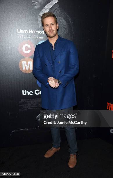Dan Amboyer attends the "The Commuter" New York Premiere at AMC Loews Lincoln Square on January 8, 2018 in New York City.