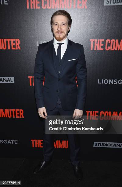 Adam Nagaitis attends 'The Commuter' New York Premiere at AMC Loews Lincoln Square on January 8, 2018 in New York City.
