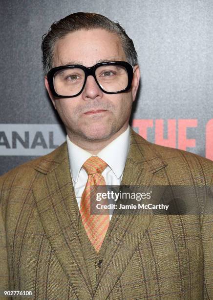 Andy Nyman attends the "The Commuter" New York Premiere at AMC Loews Lincoln Square on January 8, 2018 in New York City.