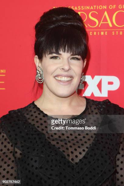 Alexis Martin Woodall attends the Premiere Of FX's "The Assassination Of Gianni Versace: American Crime Story" at ArcLight Hollywood on January 8,...