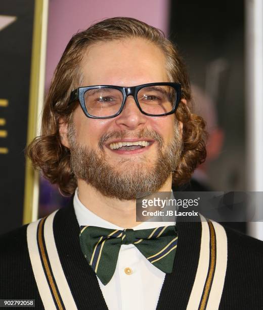 Bryan Fuller attends a ceremony honoring Gillian Anderson with a star on The Hollywood Walk of Fame on on January 8, 2018 in Los Angeles, California.