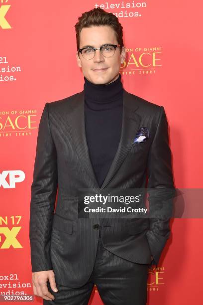 Matt Bomer attends the Premiere Of FX's "The Assassination Of Gianni Versace: American Crime Story" - Arrivals at ArcLight Hollywood on January 8,...