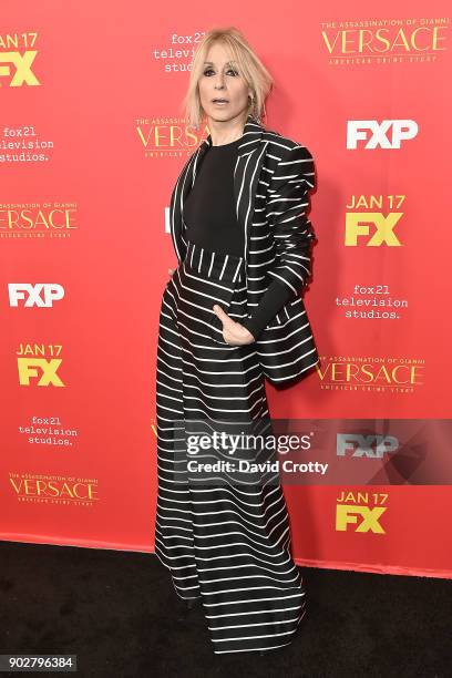 Judith Light attends the Premiere Of FX's "The Assassination Of Gianni Versace: American Crime Story" - Arrivals at ArcLight Hollywood on January 8,...