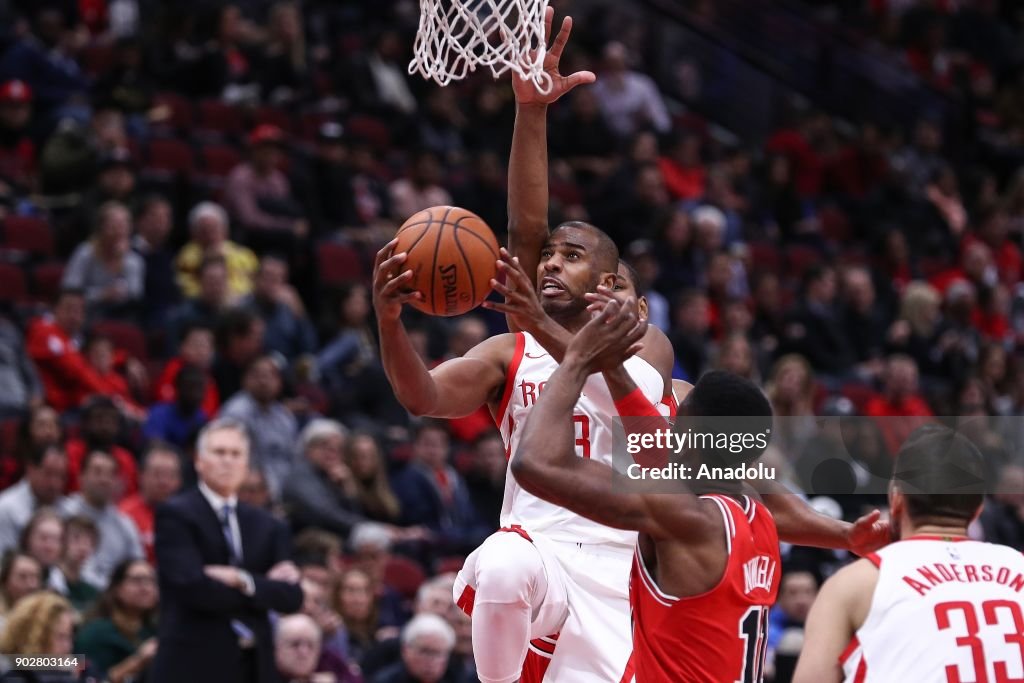 Chicago Bulls V Houston Rockets - NBA
