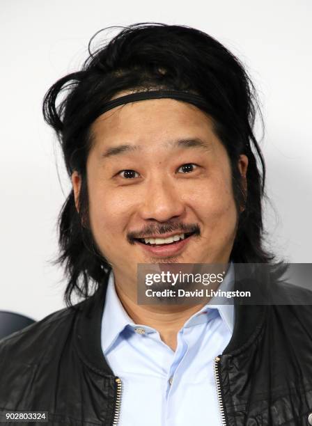 Actor Bobby Lee attends Disney ABC Television Group's TCA Winter Press Tour 2018 at The Langham Huntington, Pasadena on January 8, 2018 in Pasadena,...