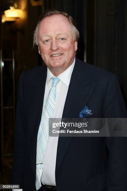 Andrew Parker Bowles attends the opening of Greens Restaurant and Oyster Bar on September 1, 2009 in London, England.