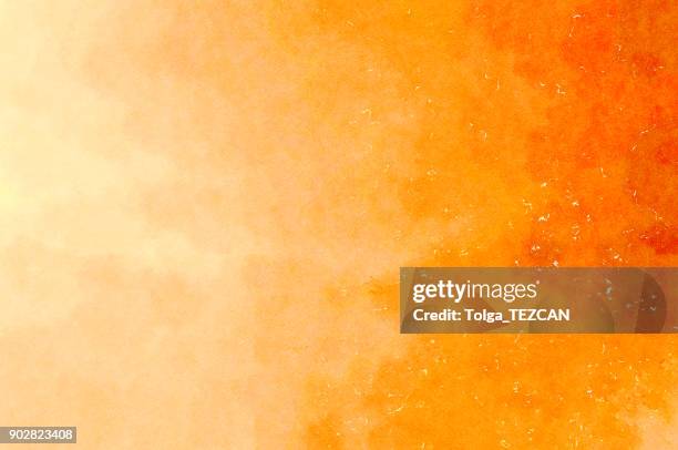 illustrations, cliparts, dessins animés et icônes de jaune fond aquarelle orange - fond-aquarelle