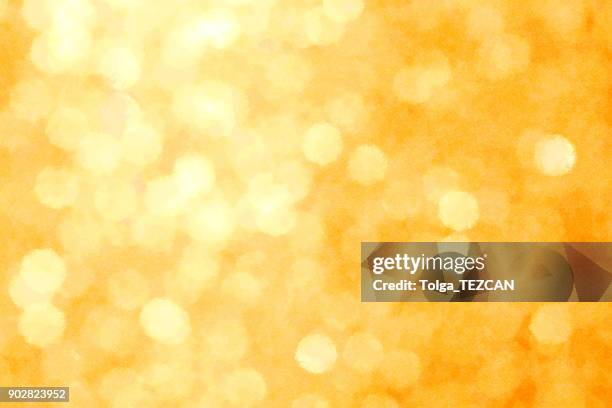 orange yellow watercolor background - golden sunset stock illustrations