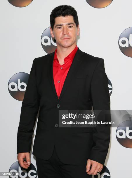 Michael Fishman attends the Disney ABC Television Group Hosts TCA Winter Press Tour 2018 on January 8, 2018 in Pasadena, California.