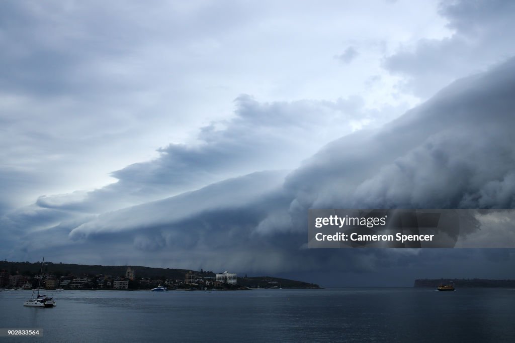 Severe Weather Front Approaches Sydney