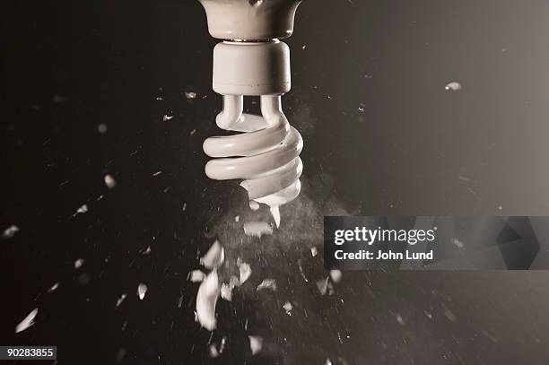 Exploded Light Lightbulb Explosion Black Background Photos and Premium High Res ...