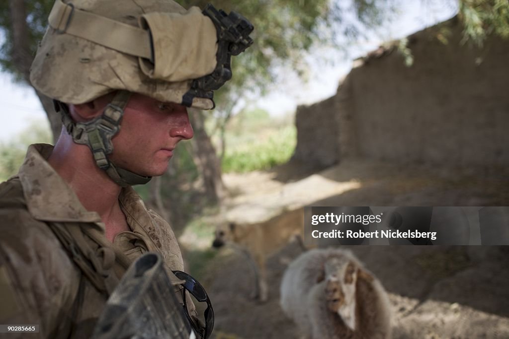 US Marines In Khan Neshin