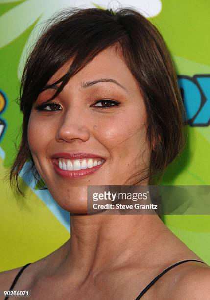 Michaela Conlin arrives at the 2009 TCA Summer Tour's Fox All-Star Party at The Langham Resort on August 6, 2009 in Pasadena, California.