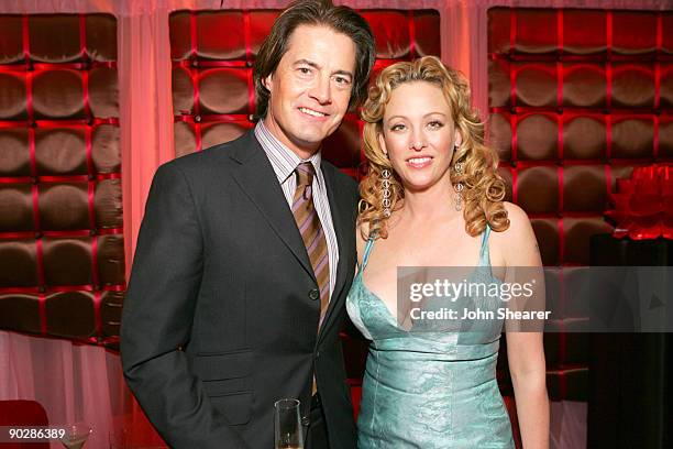 Kyle MacLachlan and Virginia Madsen