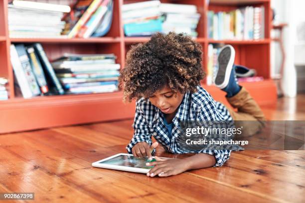 drawing has never been thus interesting - child tablet stock pictures, royalty-free photos & images