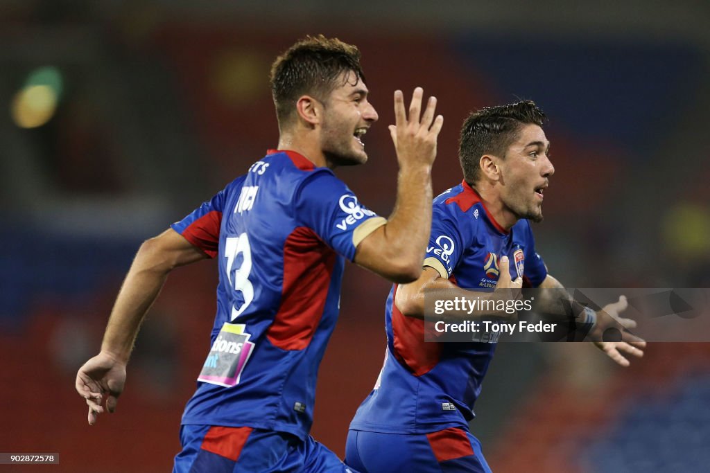 A-League Rd 15 - Newcastle v Central Coast