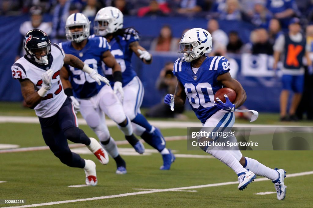 NFL: DEC 31 Texans at Colts